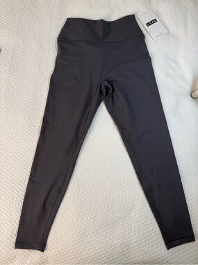 LSKD Fusion Full Length Tight Leggings - Dark Storm